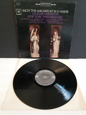 BACH: THE MAGNIFICAT IN D MAJOR LEONARD BERNSTEIN COLUMBIA LP ORIGINAL EXCELLENT - Image 1 of 4