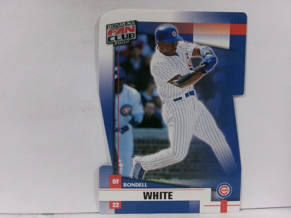 2002 Donruss Fan Club Die-Cut #125 RONDELL WHITE - Image 1 of 2
