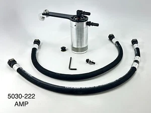 For 16-21 Camaro SS LT1 V8 Single Valve Oil Catch Can Separator Satin PlugnPlay - Picture 1 of 1