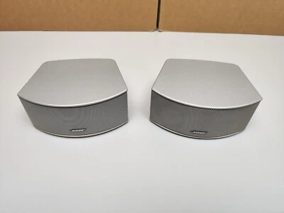 2x BOSE 3-2-1 Lautsprecher Lifestyle Acoustimass Silber Top Zustand  K12 - Bild 1 von 4