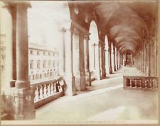 Basilica Palladiana, Vicenza, Italy. Rare 1880s Alinari albumen photograph