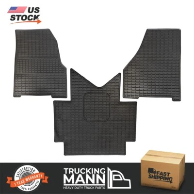 Truckingmann 3 Pcs Floor mats Cargo Liners Freightliner New 116 126 2018+ Truck - Image 1 of 4
