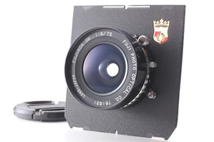 【N COMO NUEVO】 Lente de gran formato Fuji Fujinon SW 75mm f/8 SEIKO obturador 0 de JAPÓN - Imagen 1 de 14