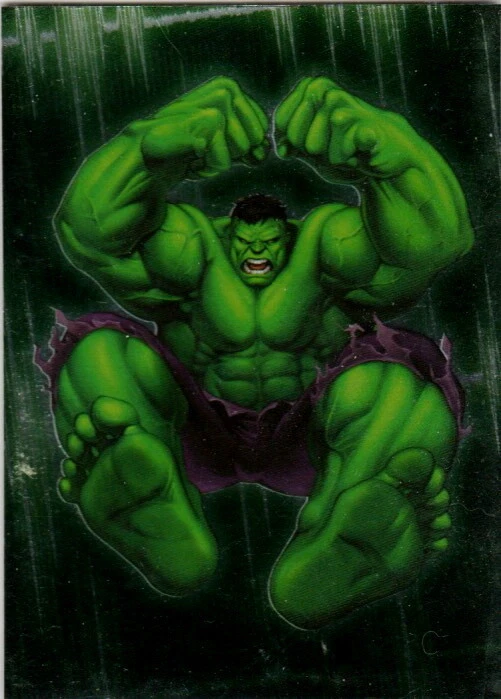 2003 THE INCREDIBLE HULK GAMMA RAY FOIL #10 OF 10 CHASE CARD - Image 1 of 1