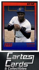 Jerald Frost 1989 Star Durham Bulls I #12  Atlanta Braves