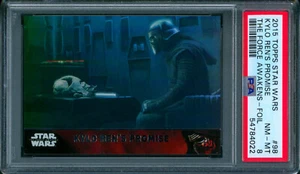 2015 Topps Star Wars TFA Foil KYLO REN'S PROMISE #98 SP #/250 NM-Mint PSA 8 - Picture 1 of 2