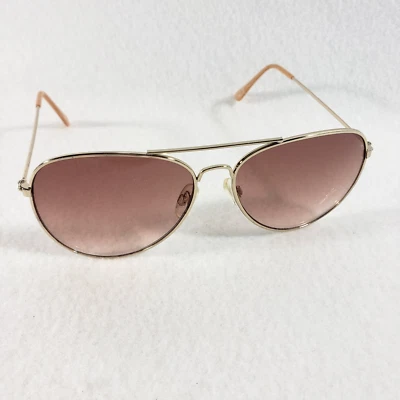H&M Aviator Sunglasses Pink Lenses Unisex Adults 261971 FRAMES ONLY - Image 1 of 4