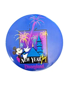 1994 Disneyland New Year '94 4" Pinback Button - Picture 1 of 1