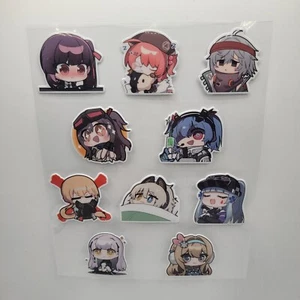 Girls Frontline 2 Exilium Exclusive Pop Up Event Chibi Sticker Set Cheeta Klukai - Picture 1 of 14
