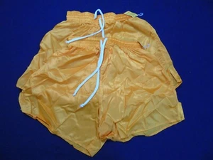 Lot of 2 pcs Peter Green Ltd. Soccer Shorts Gold Color Size Youth M - Picture 1 of 4