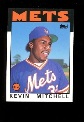 1986 Topps Traded #74T Kevin Mitchell New York Mets QTY - Imagem 1 de 2
