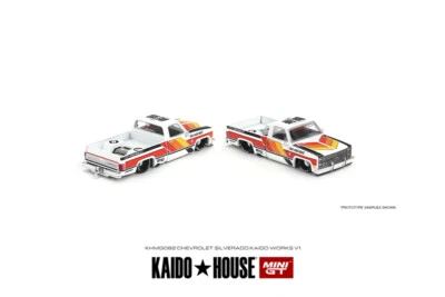 Carro Kaido House x MINI GT 1:64 Silverado KAIDO WORKS V1 - Imagem 1 de 4