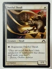 MTG Dutiful Thrull Gatecrash 11 Regular Common