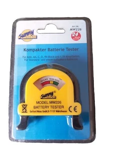 New Universal Battery Capacity Tester Button Cell Checker For AA AAA 9V C D - Imagen 1 de 2