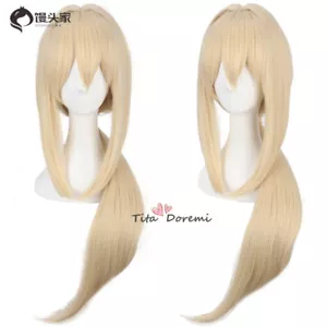 Halloween Wig Cosplay Costume Violet Evergarden Blonde Lange fashion Anime Haar - Bild 1 von 1