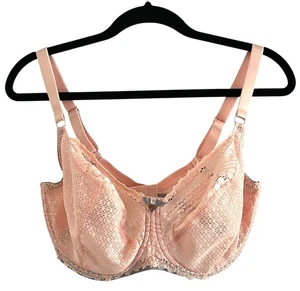 Sujetador Freya Margarita Encaje Con Aros Balcón Rubor Rosa AA5131 Balconette 34I - Imagen 1 de 15