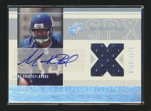 2005 SPX ROOKIE /1275 JERSEY AUTO MARK BRADLEY BEARS - Picture 1 of 1