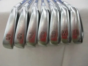 Ping i210 Iron Set 5-9,W,U 7pc Flex Stiff Tour AD AD-55 Graphite - Picture 1 of 6