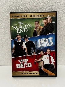 The World's End / Hot Fuzz / Shaun of the Dead Trilogy DVD Set Simon Pegg TESTED - Picture 1 of 5