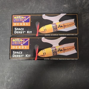 Pair 1996 Cub Scout Derby Space Derby Kit 17095 Made in the USA  - Picture 1 of 3