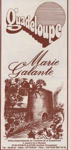 Guadeloupe Marie-Galante (Faltblatt) / Office Départemental du Tourisme de la Gu - Bild 1 von 1