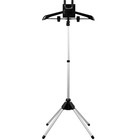 1pc Adjustable Garment Steamer Stand 33–63in Foldable Clothes Hanger Rack – NEW