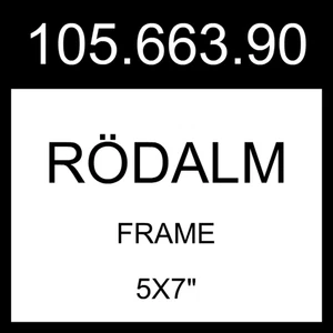 IKEA ROBALM RÖDALM Gestell Eiche Optik 5x7" 105.663.90 - Bild 1 von 1