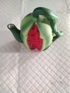 Wassermelone Teekanne Geschenke von House Of Lloyd 10" hoch Porzellan Neu in offener Box - Bild 1 von 5