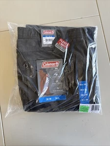 Pantalones para hombre Coleman 38x32 forrados de lana resistentes al desgarro elástico 38x34 - Imagen 1 de 9