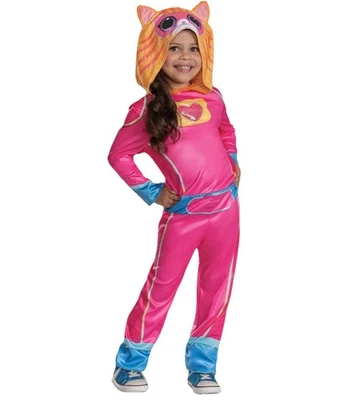 Ginny Classic Disney Junior Super Kitties Fancy Dress Up Halloween Child Costume - Image 1 of 4