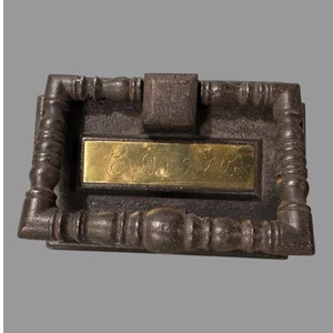 Antique Victorian Cast Iron Door Knocker - Picture 1 of 6