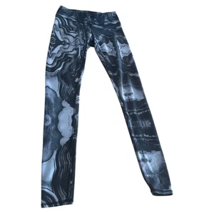 ALO Yoga Leggings schwarz und grau gemustert Größe Small - Bild 1 von 4