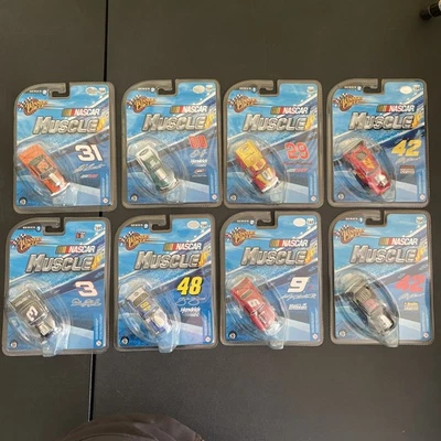 Lot of 8 Winner’s Circle NASCAR Muscle Diecast Cars New NOS - Image 1 of 4