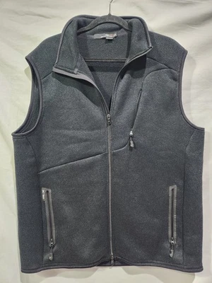 Chaleco Ralph Lauren RLX Golf Negro Cremallera Completa Forrado de Vellón XL Foto 1 de 4