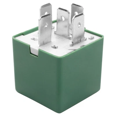12V 35A 5 Pins Cooling Radiator Fan Relay Green 6547TX for  206 207 306 3071041 - Image 1 of 4