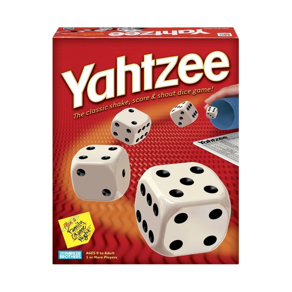 Parker Bros Boardgame Yahtzee (2005 Ed) Box VG - Image 1 of 1