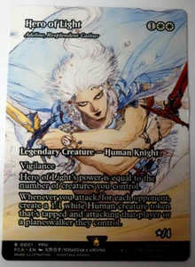 MTG Final Fantasy - Hero of Light (Adeline) - Borderless Rare - 0001 NM - Bild 1 von 1