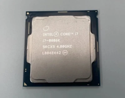 Intel Core i7-8086K 6 Kerne 12 Threads 12MB Sockel LGA1151 4,00GHz CPU Prozessor - Bild 1 von 2