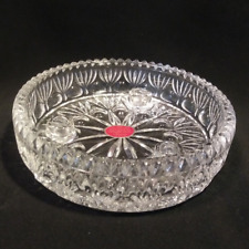 Princess House Lead Crystal 3 Taper Candle Holder Centerpiece Dish by Fostoria