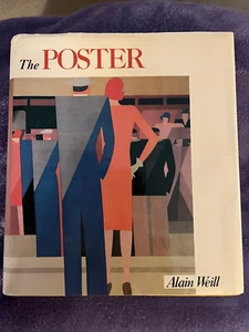 Vintage Buch Das Poster Eine weltweite Umfrage und Geschichte von Alain Weill hb/dj (A1) - Bild 1 von 6