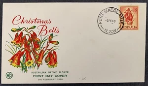 Australia FDC 1960 - Christmas Bells - Fort Macquarie NSW - Picture 1 of 4