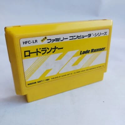 Lode Runner Hudson pre-owned Nintendo Famicom NES Tested - Image 1 of 4