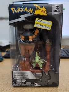 Pokemon Volcanic Cave Enviroment Series 4 Larvitar & Torkoal NIB - Picture 1 of 4