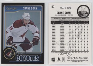 2014-15 O-Pee-Chee Black Rainbow /100 Shane Doan #117