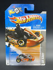 Hot Wheels HW Code Cars '12 Go Kart 19/22 Mattel 244/247 Orange