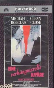 VHS Michael Douglas / Glenn Close Eine verhängnisvolle Affäre Paramount Recor - Bild 1 von 1