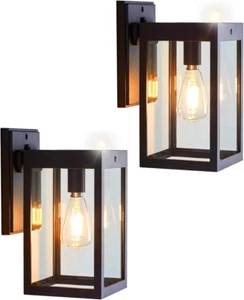 Solar Wall Lights Outdoor Waterproof,Aluminum Solar Sconce Lights Outdoor,Solar - Picture 1 of 6