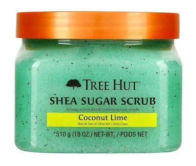 Tree Hut Coconut Lime Shea Sugar Exfoliating, Hydrating Body Scrub, 18 oz. - Image 1 of 4