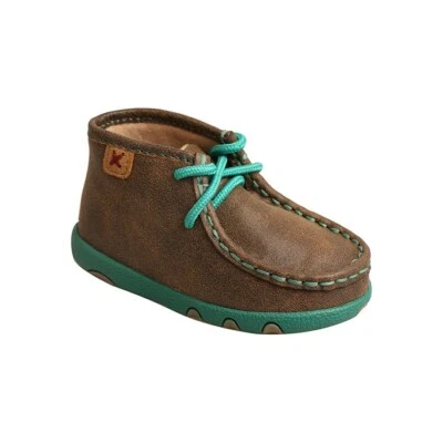 Twisted X Infant Bomber/ Turquoise Chukka Driving Moc ICA0008 - Image 1 of 4