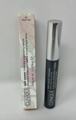 CLINIQUE Lash Power Mascara Long Wearing Formula 01 Black Onyx NEW IN BOX X220 - Image 1 of 4